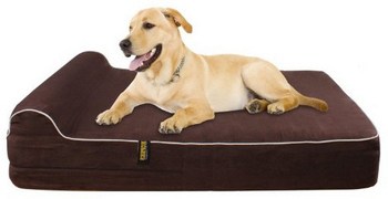 Kopeks Large Theraputic Headrest Dog Bed