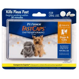 PetArmor FastCaps (nitenpyram) Oral Dog Flea Control Medication