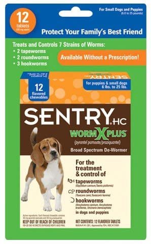 SENTRY HC 7 Way Best Dog DeWormer